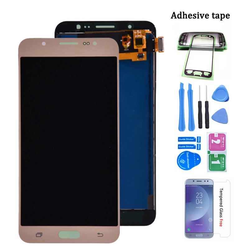 J710 lcd-For Samsung Galaxy J7 2016 J710 SM-J710F J710M J710H J710FN LCD-Skærm Touch screen Digitizer Assembly 5