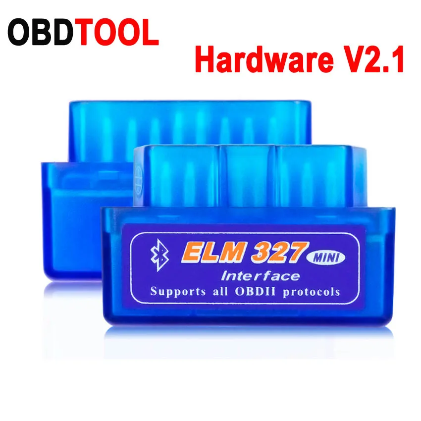 10stk V2.1 V1.5 MINI ELM327 Bluetooth ELM 327 Version 1.5 Med PIC18F25K80 Chip OBD2 / OBDII for Android Drejningsmoment Bil Code Scanner 5