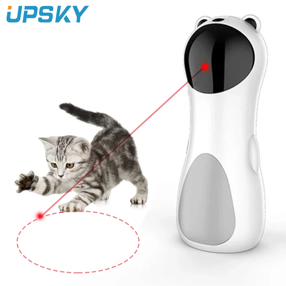 Automatisk Kat Laser Legetøj Pet USB-LED Smart Træning Toy Katte Multi-Vinkel Sjove Interaktive Underholdende Legetøj 5