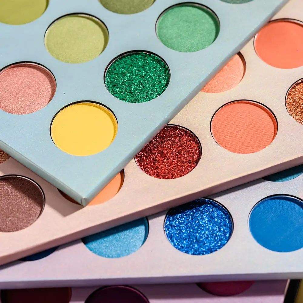 2020 Ny 60 Farver Trykkes Shimmer Mat Skinner Makeup Øjenskygge Palette Farve Bord Makeup Øjenskygge Pallete Kosmetik 5