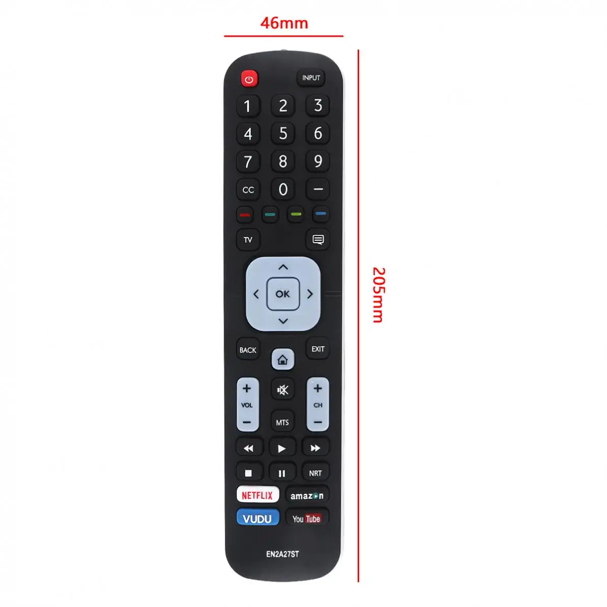 Universal Smart IR 433MHZ TV-Fjernbetjening med Lange Fjernbetjening Egnet til Skarpe EN2A27ST 5