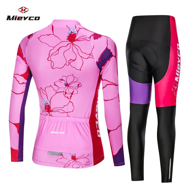 Mieyco Quick Dry Pro Cycling Tøj Pink Kvinder, Team Racing Sport Cykling Jersey Sat MTB Cykel Tøj roupa ciclismo feminino 5