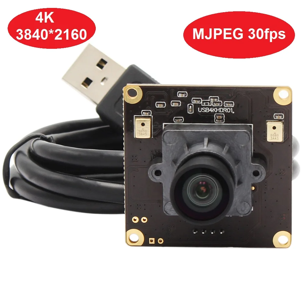 Høj Opløsning 4K Kamera Modul 3840x2160 Sony IMX317 Mjpeg 30fps Mini-USB-Webcam Video Web-Kamera Modul til Document Scan 5