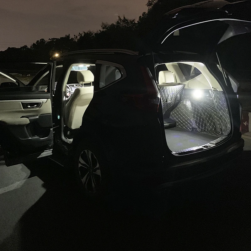 6stk fejlfri Auto LED Pærer Bil Indvendigt lys Kit Dome Reading Light Kuffert Lamper Til Infiniti FX35 FX37 FX50 2007-2013 5