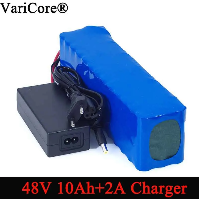 VariCore e-cykel batteri 48v 10ah 18650 li-ion-batteri cykel konvertering kit bafang 1000w + 54.6 v Oplader 5