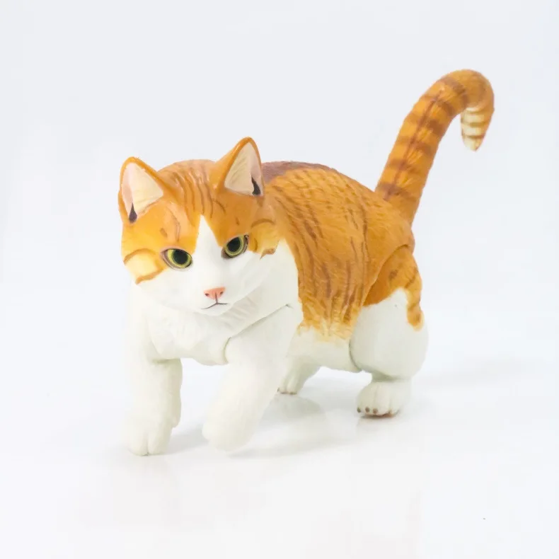 Felis Silvestris Catus Kawaii Cat BJD PVC Figure Model Toys 5