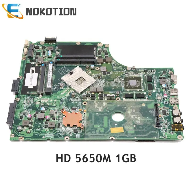 NOKOTION MBPUL06001 MB.PUL06.001 Til Acer aspire 7745 7745g Laptop bundkort HD 5650 DA0ZYBMB8E0 4 hukommelse DDR3 slot 5