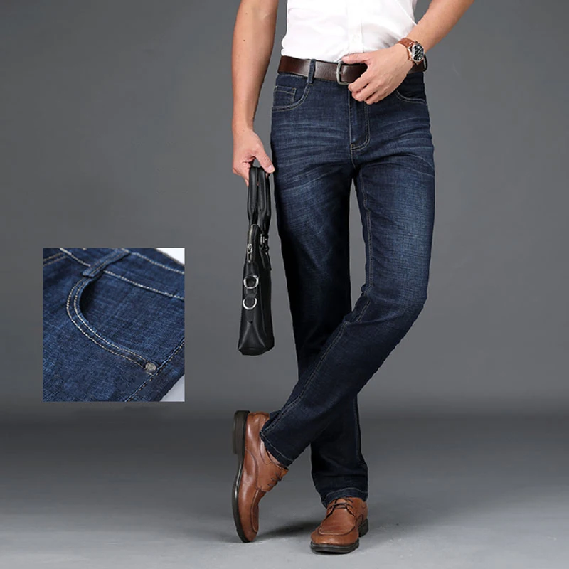 VOMINT Mænd Business-Jeans i Klassisk Forår Mandlige Regelmæssige Lige Strækning Mærke Denim Bukser Sommeren Overalls Slim Fit Bukser 2020 5