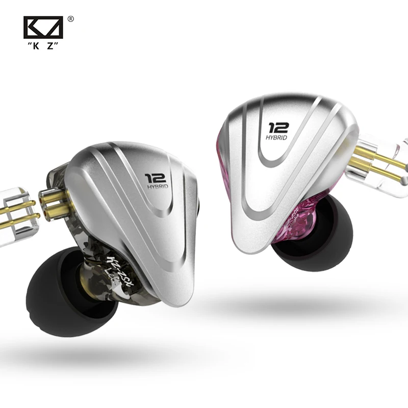 KZ ZSX 5BA+1DD 12 Enhed Hybrid In-ear Hovedtelefoner Musik, Sport HIFI Metal Headset ZS10PRO ZSNPRO til Android ZSX C12 AS10 ZST E10 5