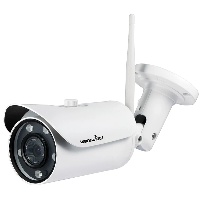 Wansview W1 Udendørs IP-Kamera 2,0 mp 1080P WiFi Trådløse IP-Sikkerhed Bullet Kamera IP67 Vandtæt Indbygget 8GB 5