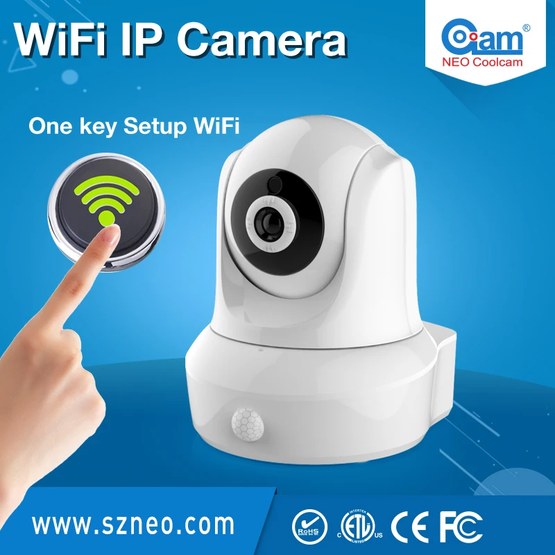 NEO Coolcam NIP-25SY Full HD 1080P wifi ip-kamera, en Trådløs P2P CCTV Full HD IP-Kamera og indbygget PIR bevægelsesføler,Gratis APP. 5