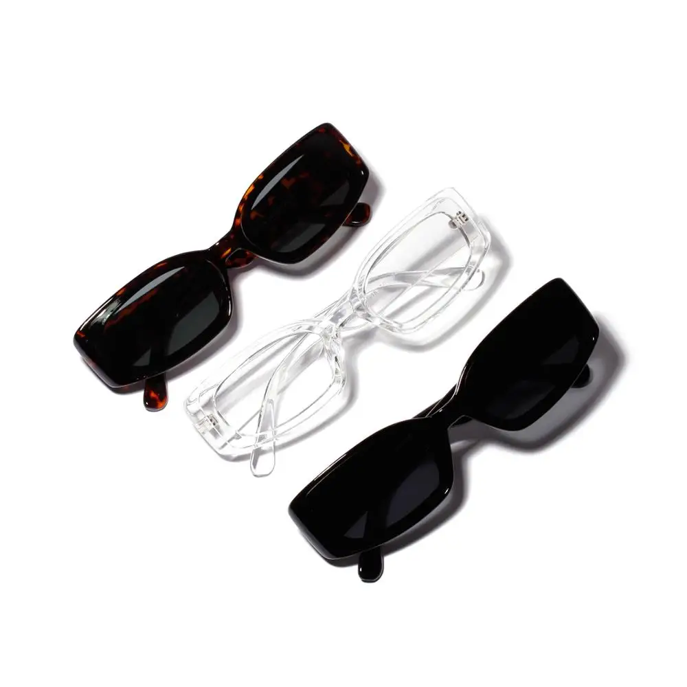 2020 Nye Firkantede Solbriller Kvinder High Fashion solbriller, der Kører UV400 Beskyttelsesbriller Udendørs Rejse Nuancer Spejl 5