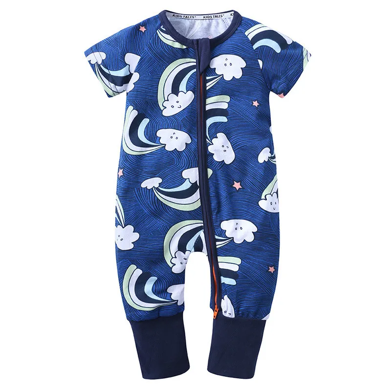 Baby Tøj 2020 Ny Nyfødte jumpsuits Baby Drenge Piger Rompers Tøj Korte Ærmer Spædbarn Buksedragt Pyjamas Baby Tøj 5