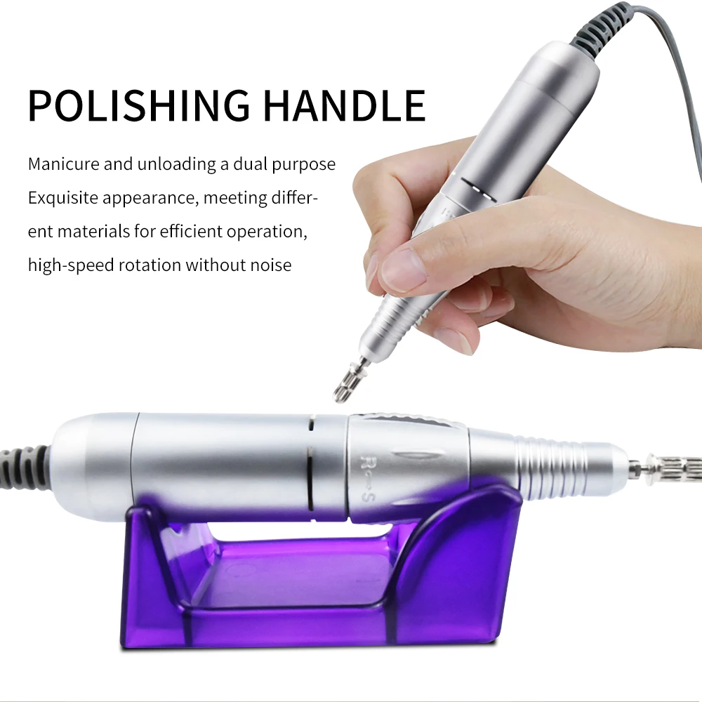 32 35000RPM Elektrisk Negle Bore Søm Udstyr Manicure Maskine Værktøjer Pedicure Akryl Fræsning Nail Art Bore Maskine Sat Pen 5
