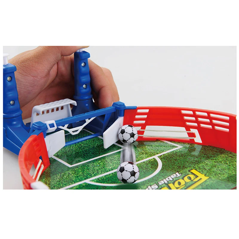 Mini Table Sports Football Soccer Arcade Party Spil Dobbelt Kamp Interaktivt Legetøj til børn Børn Voksne 5