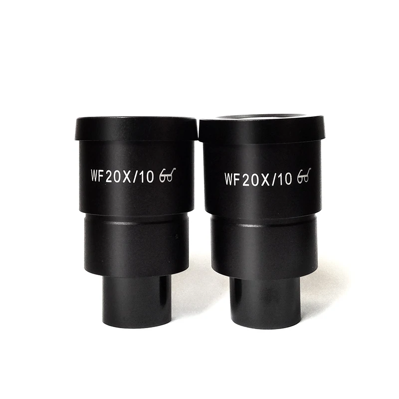 Parret WF20X Okular Linse til Stereo-Mikroskop Høj Eye-punkt Optisk Visuel synsfelt, der er 10 mm eller 12 mm WF20X/10 WF20X/12 5