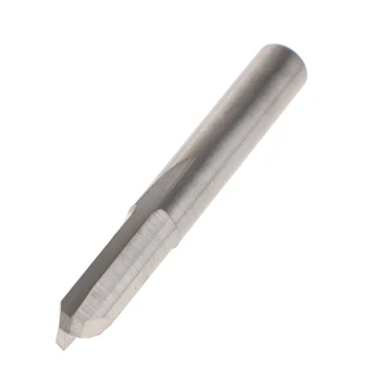 6mm SHK Dobbelt Fløjte Wolfram Steel med CNC-Lige Router Bit 6 mm Skaft 17mm Længde 1