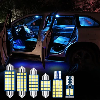6stk fejlfri Auto LED Pærer Bil Indvendigt lys Kit Dome Reading Light Kuffert Lamper Til Infiniti FX35 FX37 FX50 2007-2013 1