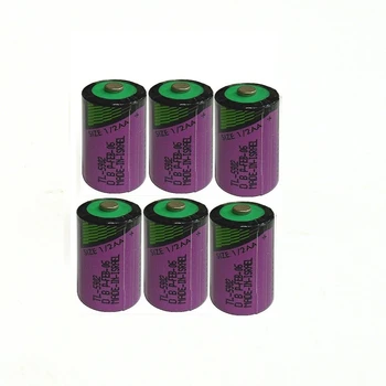 6stk/masse Hot nye høj kvalitet TL-5902 1 / 2AA ER14250 SL350 3,6 V 1/2 AA PLC lithium batteri 10482