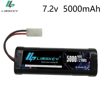 7.2 V Genopladeligt Batteri 7,2 v 3500mAh 500mAhNi-MH 7,2 v USB Oplader med Tamiya-Stik Kep-2p Stik til RC Racing Biler, Både, 3