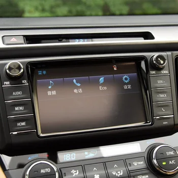 7/8 tommer Bil Navigation GPS Skærm, Glas, Stål Beskyttende Film Til Toyota RAV4-2019 Kontrol af LCD-Skærmen Mærkat 1