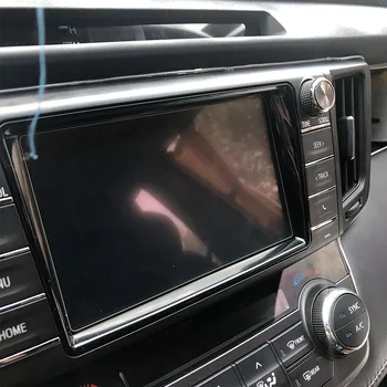 7/8 tommer Bil Navigation GPS Skærm, Glas, Stål Beskyttende Film Til Toyota RAV4-2019 Kontrol af LCD-Skærmen Mærkat 4