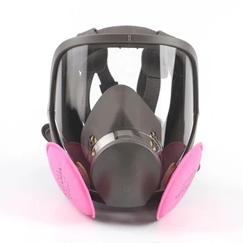 7-I-1 6800 Industrielle Maleri Sprøjtning Respirator Gas Mask 2-I-1 Passer til Sikkerhed Arbejde Filter Støv Full Face-Maske Erstatte 3M 2