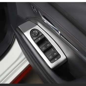 7pcs For højrestyret Køretøj Til Mazda CX-30 CX30 2019 2020 Armlæn Vinduet for at Skifte Løft Dækslet Trimmer Auto Styling Tilbehør 0