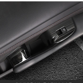 7pcs For højrestyret Køretøj Til Mazda CX-30 CX30 2019 2020 Armlæn Vinduet for at Skifte Løft Dækslet Trimmer Auto Styling Tilbehør 3
