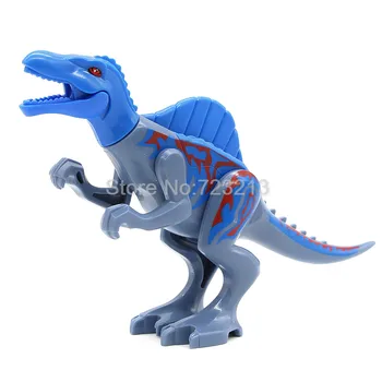 8stk/masse Jurrassic Verden Jurassic Dinosaur Figur Set Kids Animal byggesten Indstiller Model Legetøj for Børn 2