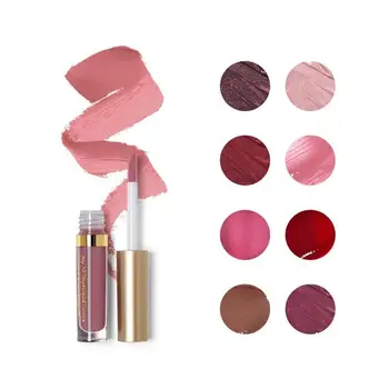8STK/Sat Mat Skinnende Liquid Lipstick Vandtæt Langvarig Lip Gloss Makeup Kits Maquillage Kvinder, der Specialiserer sig i Læift 4