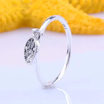 925 Sterling Sølv Pan Ring Enkel Tree Of Life Ring For Kvinder Bryllup Part Gave, Mode Smykker 0