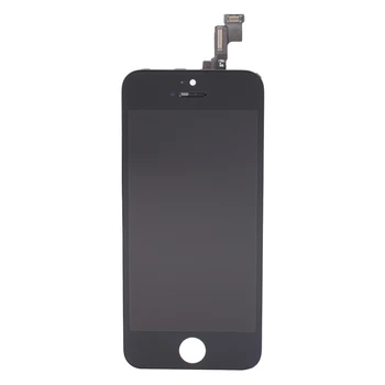 AAA+++ Kvalitet i Visningen Til iPhone SE LCD-Skærm Udskiftning Digitizer Assembly Sort/Hvid Engros DHL 0