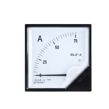 AC DC-Amperemeter Analog Panel Nuværende Meter Høj Præcision Følsomme Markør Skive amperemeteret Måle Nuværende Detektor 0