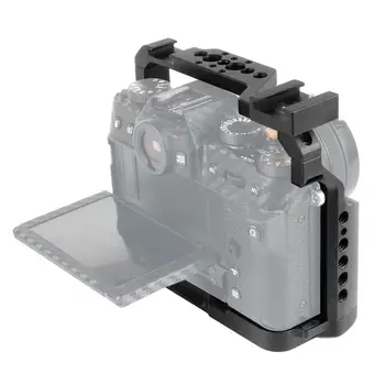 Aluminium Kamera Bur til Fujifilm XT20 Beskyttende Sag Koldt Sko Mount Rig Stabilisator til FUJI XT30 med håndrem 3
