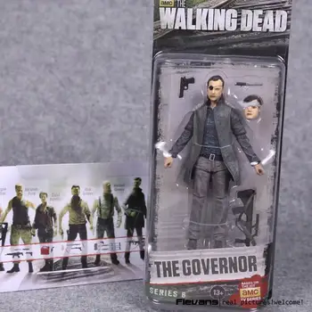 AMC TV-Serien The Walking Dead Abraham Ford Bungee Walker Rick Grimes Guvernør Michonne PVC-Action Figur Model Toy 7 Stilarter 3446