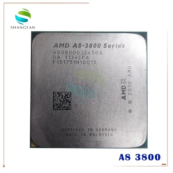 AMD A8-3800 A8-3800 2,4 GHz 65W Quad-Core CPU Processor AD3800OJZ43GX A8 3800K Socket FM1/ 905pin 0