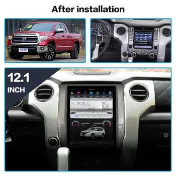 Android 9.0 128G PX6 Tesla Styel For Toyota Tundra XK50 2013 - 2020 Auto Radio Stereo-Car Multimedia-Afspiller, DVD-GPS Navigation 5