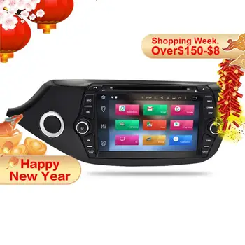 Android 9.0 Bil DVD-afspiller 2 Din Auto Radio For Kia Ceed 2013 2016 GPS-Navigation og Multimedie Lyd, Video BT head unit 2