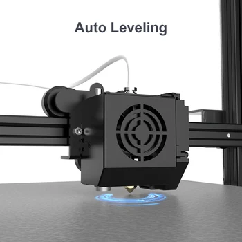 Anet ultrastille ET4 Pro 3D-Printer Med TMC2208 Driver FDM DIY Auto Self Leveling Støtte Open Source
