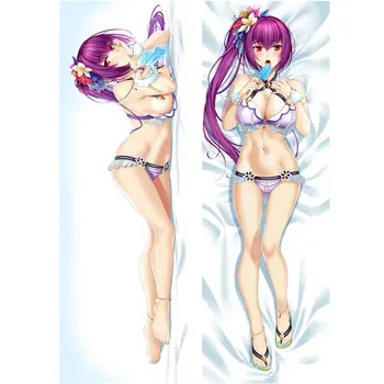 Anime Skæbne/Grand For/Nul-pude Dækker Dakimakura tilfælde Sexede piger 3D-Dobbelt-sidet Sengetøj Krammede Krop pudebetræk Skæbne FT40A 1