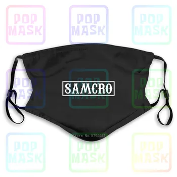 Anti Pollution Maske Samcro Blok Anarki Sønner Inspireret Udskiftelige Filter Anti-PM2.5 2