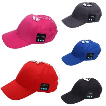Anti-UV-Sommer Baseball Cap Bluetooth-Hovedtelefoner, solhat med 95DM HiFi-Lyd Smart Wireless Headset gave til teenager børn nice 11161