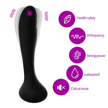 APHRODISIA G-Spot Massager Voksen Anal Sex Legetøj 10 Speed Trådløs Fjernbetjening Vibrator Poweful Onani For Kvinder 4