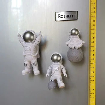 Astronaut Køleskab Magnet Astronaut Magnet 3d Personlighed Kreative Magnet Magnet Køleskab Dekoration 1