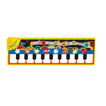 Baby Musikalske Mat Elektroniske Musikalske Mat Tæpper Tastatur Klaver Toy Musik, Spille Mat Kids Early Education At Lære Børn Gave 2