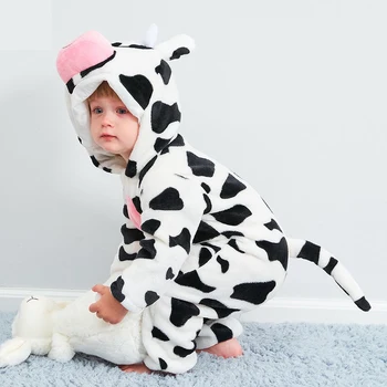 Baby Rompers Dyr Panda Onesies Løve Kostume Til Piger Drenge Barn Buksedragt Spædbarn Tøj, Pyjamas Børn Overalls ropa bebe 5