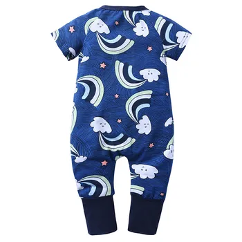 Baby Tøj 2020 Ny Nyfødte jumpsuits Baby Drenge Piger Rompers Tøj Korte Ærmer Spædbarn Buksedragt Pyjamas Baby Tøj 2
