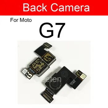 Bageste Kamera Til Motorola Moto G7 Spille Plus Power Front Vender Kamera Modul Flex-Bånd Kabel Udskiftning Af Reservedele 3