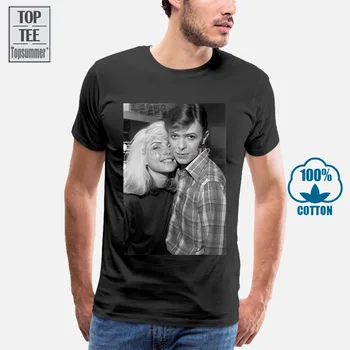 Band T-Shirts David Bowie Mænds David og Debbie Slim Fit Mænds Grafisk O Hals kortærmet t-Shirts 4